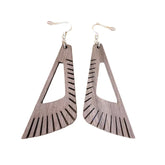 Nordische Ohrhänger ’Runenschuppe’ – Handgemacht aus echtem